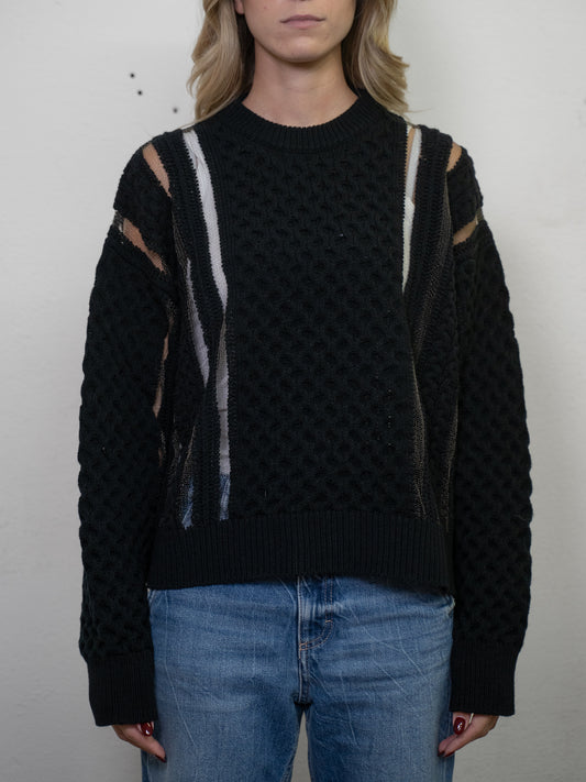 SEE-THROUGH SWEATER