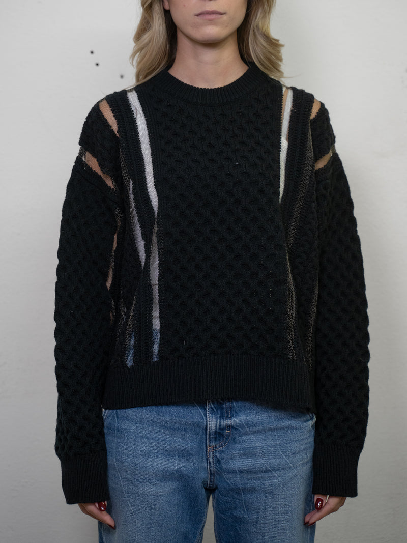 SEE-THROUGH SWEATER