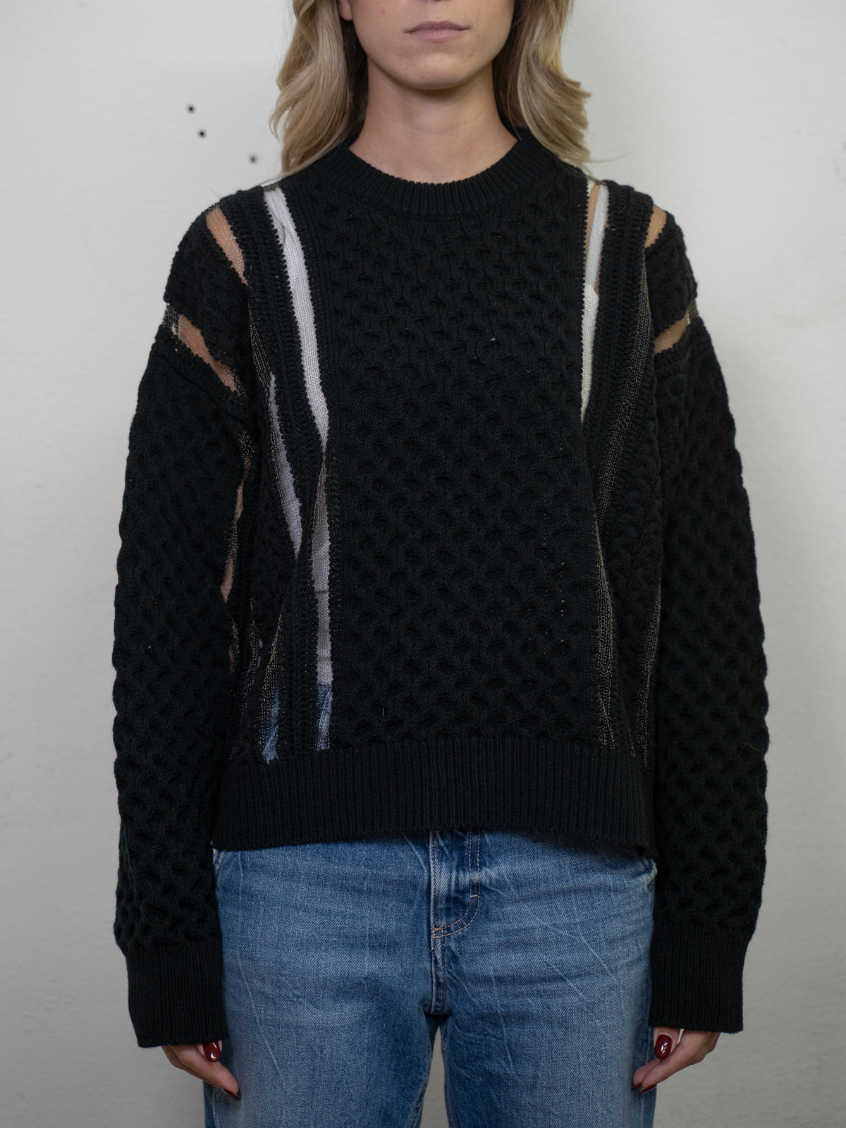 SEE-THROUGH SWEATER