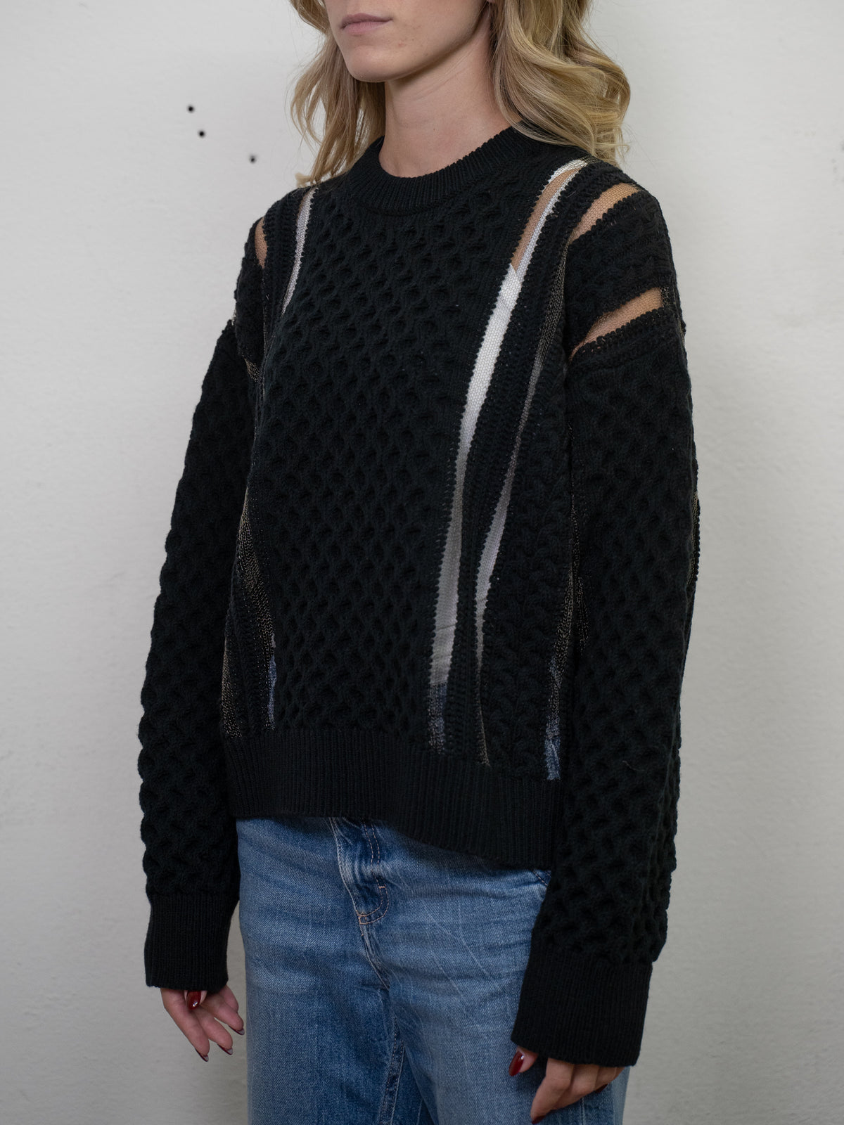 SEE-THROUGH SWEATER