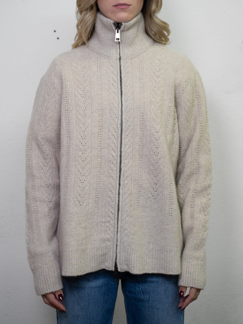 FULL ZIP SWEATER