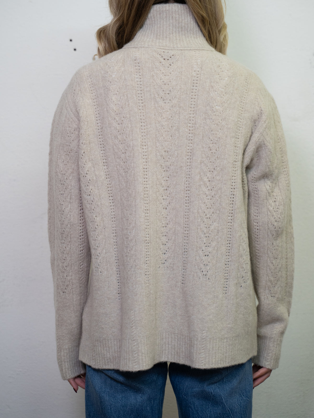 FULL ZIP SWEATER