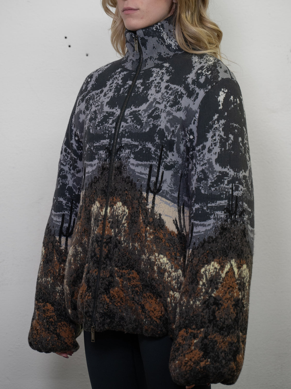 DESERT JACQUARD BOMBER