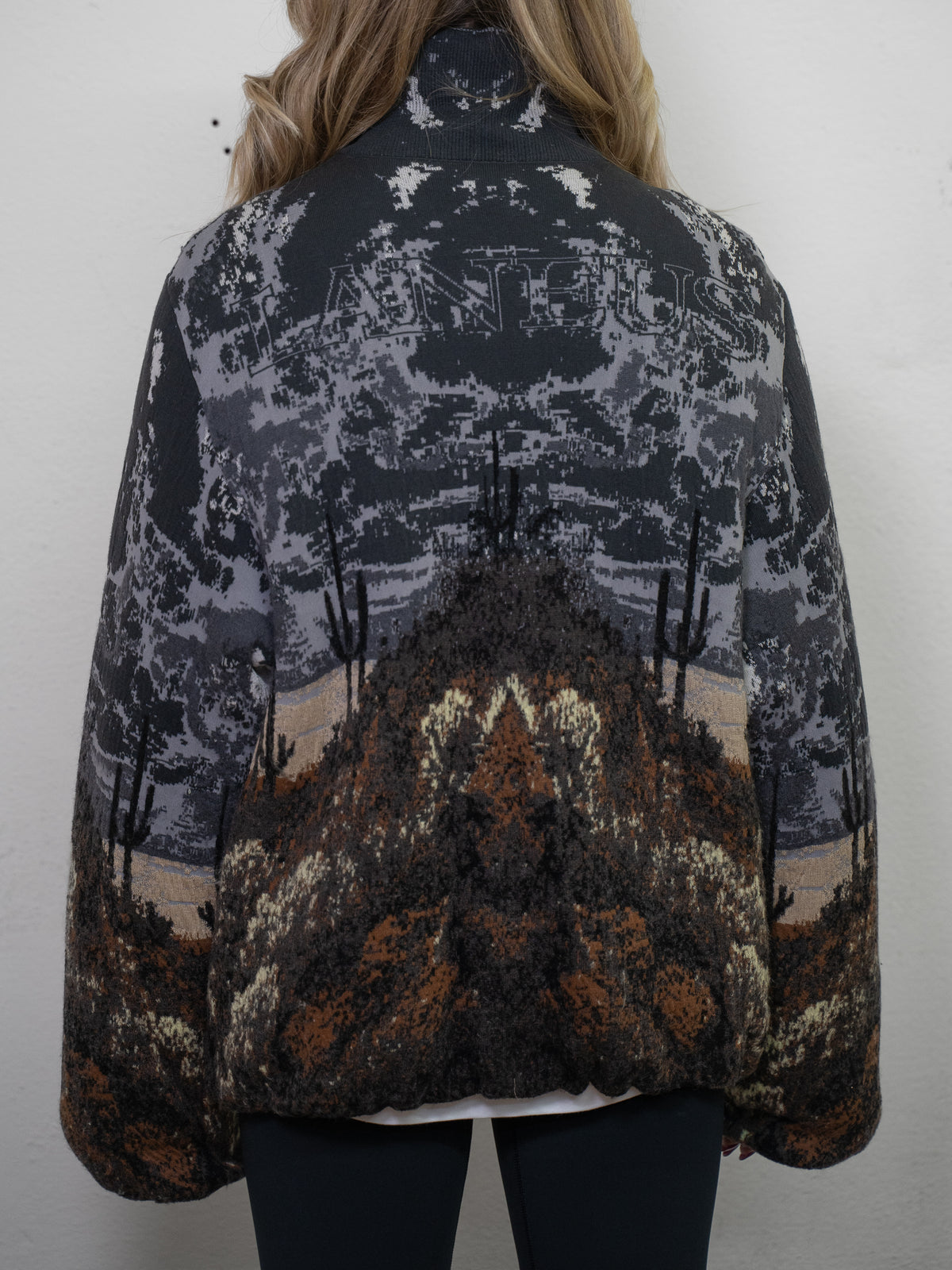 DESERT JACQUARD BOMBER