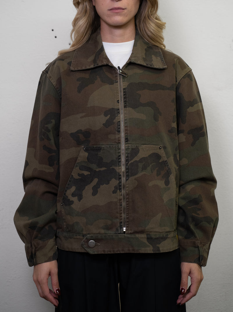 CAMOUFLAGE WORKER JACKET
