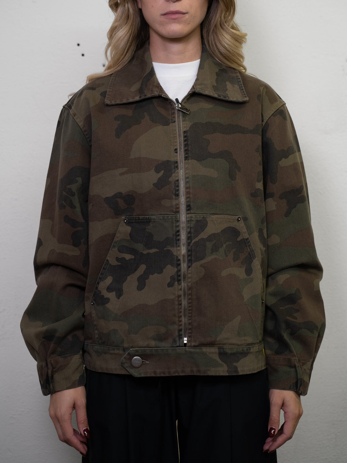 CAMOUFLAGE WORKER JACKET
