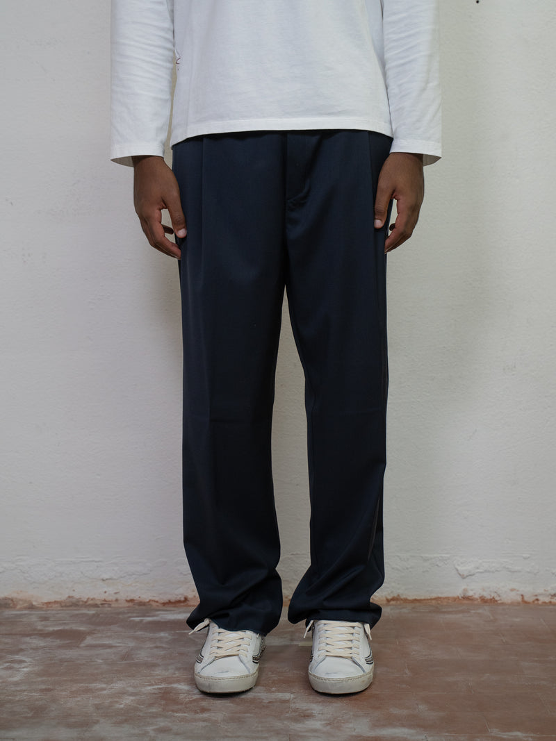 PLEATED WIDE LEG PANT
