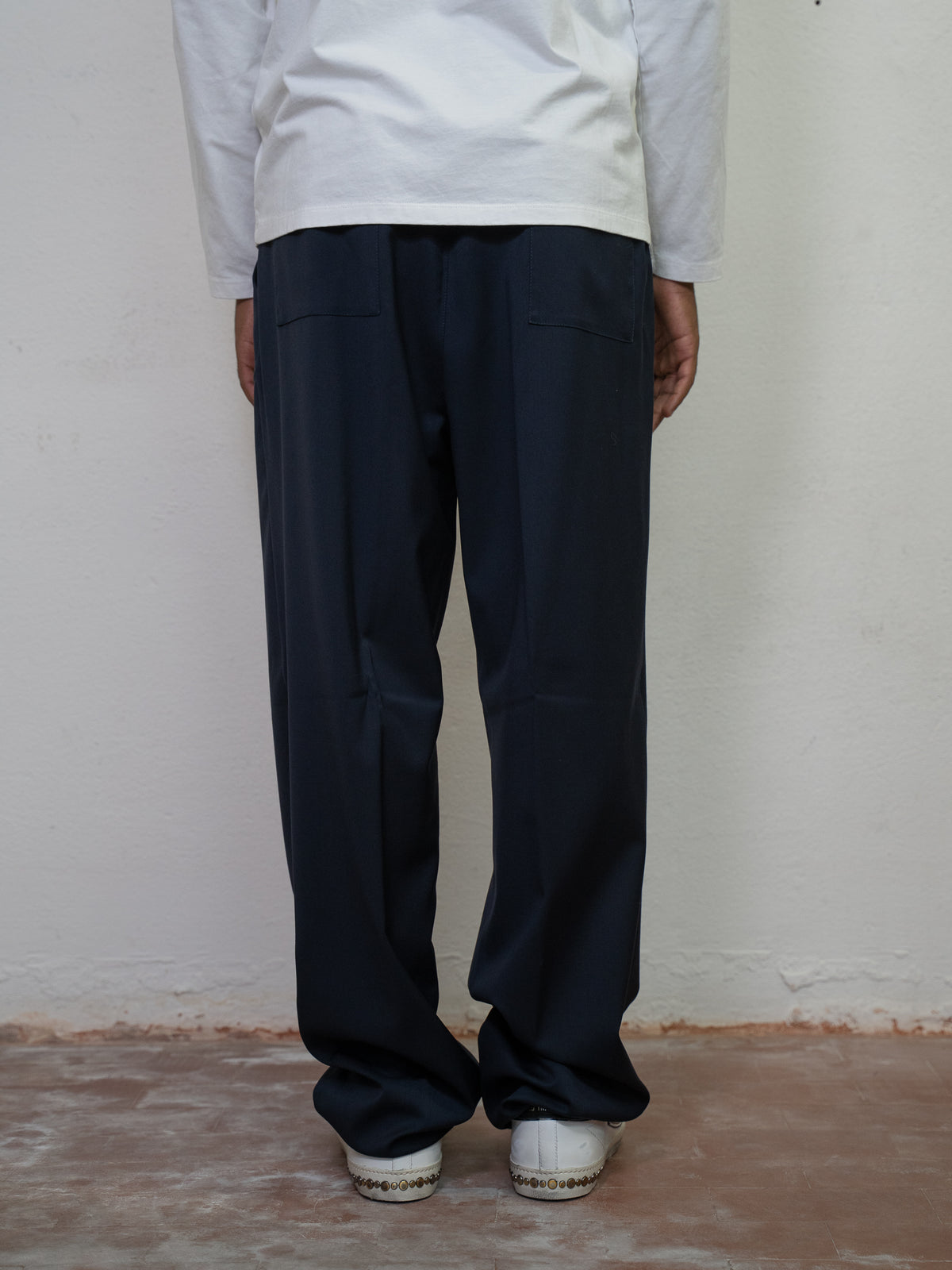 PLEATED WIDE LEG PANT