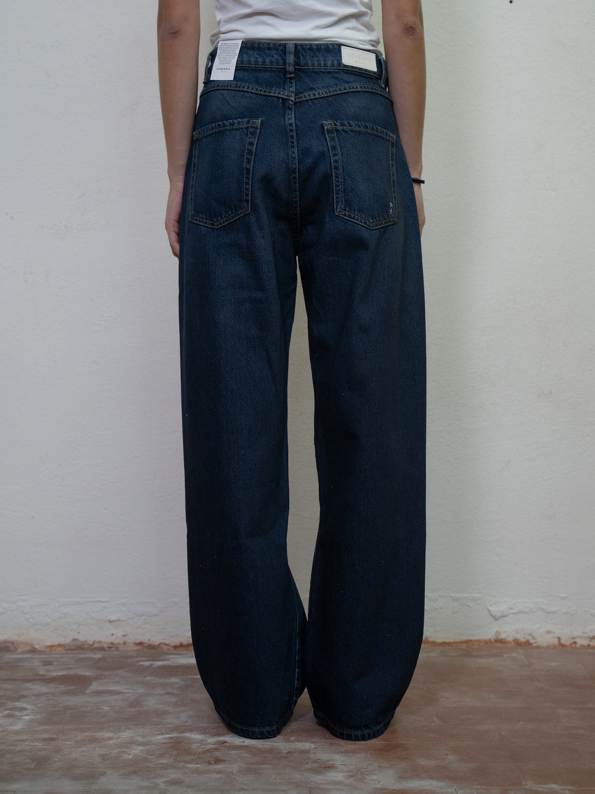 REGULAR WAIST WIDE LEG DENIM