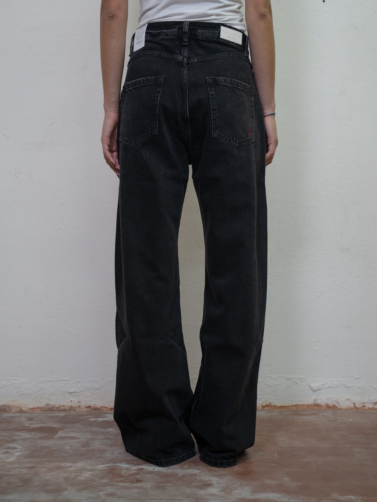 REGULAR WAIST WIDE LEG DENIM