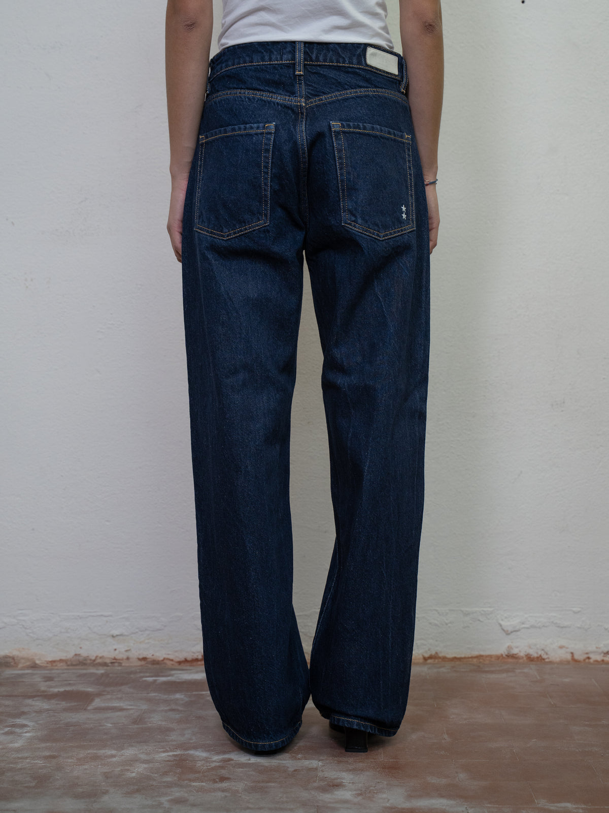 REGULAR WAIST WIDE LEG DENIM