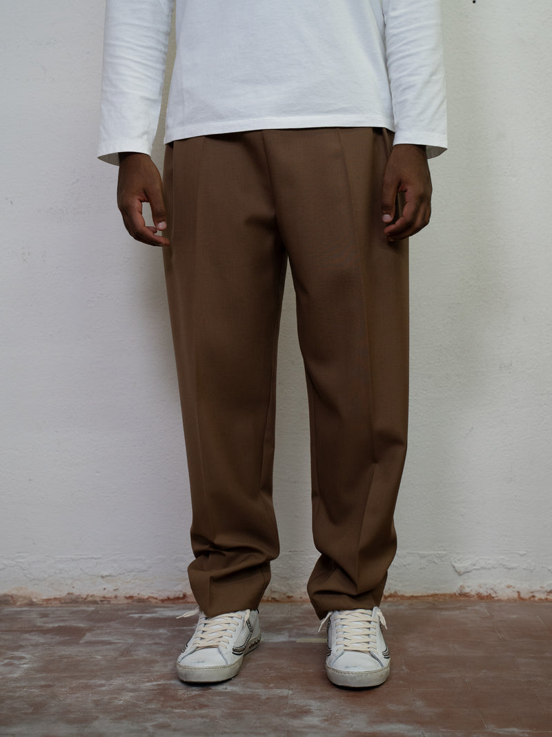 PLEATED WIDE LEG PANT