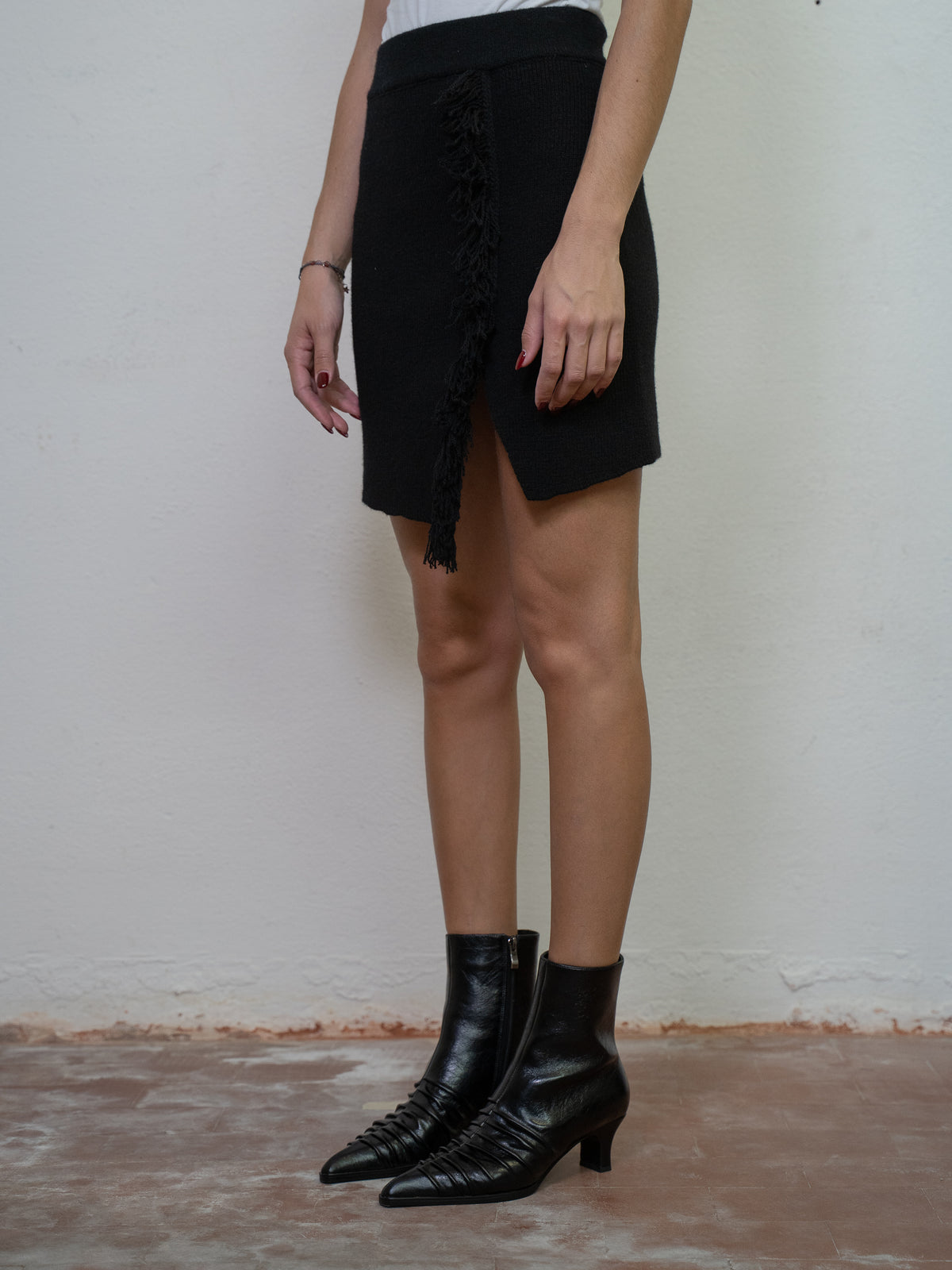WOOL SKIRT