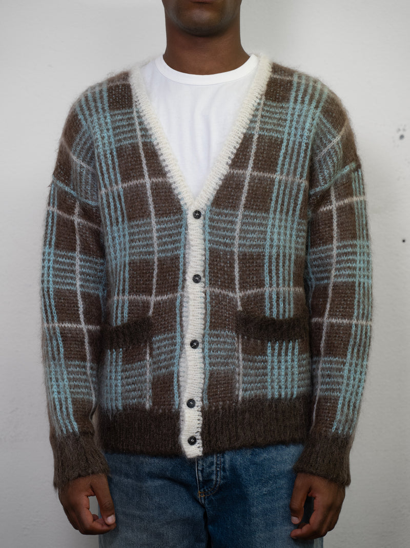 TARTAN CARDIGAN