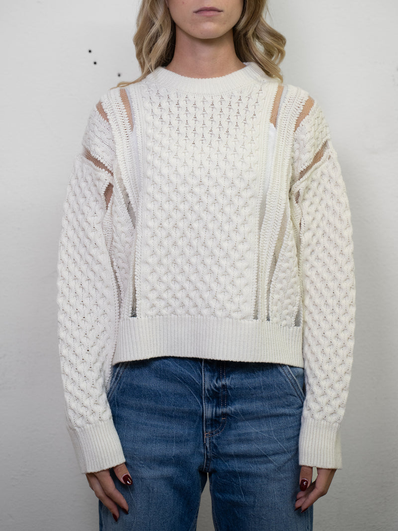 SEE-THROUGH SWEATER
