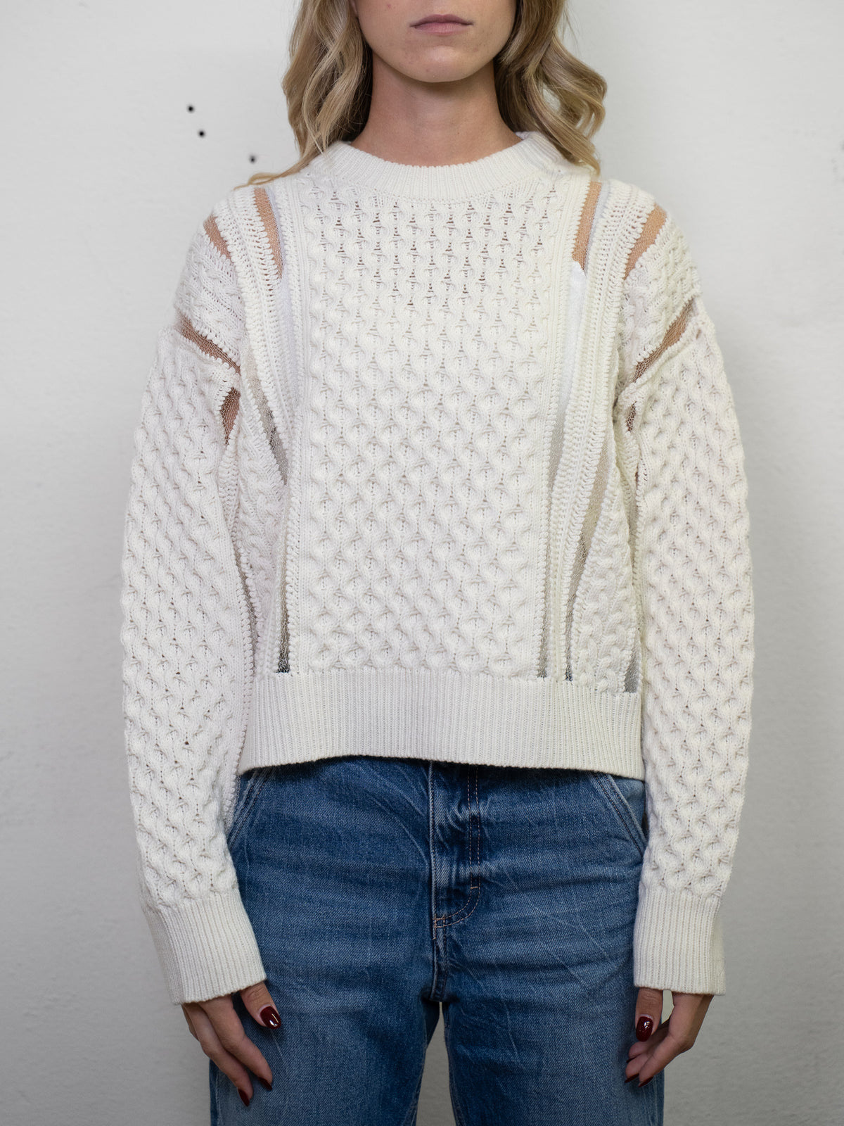SEE-THROUGH SWEATER
