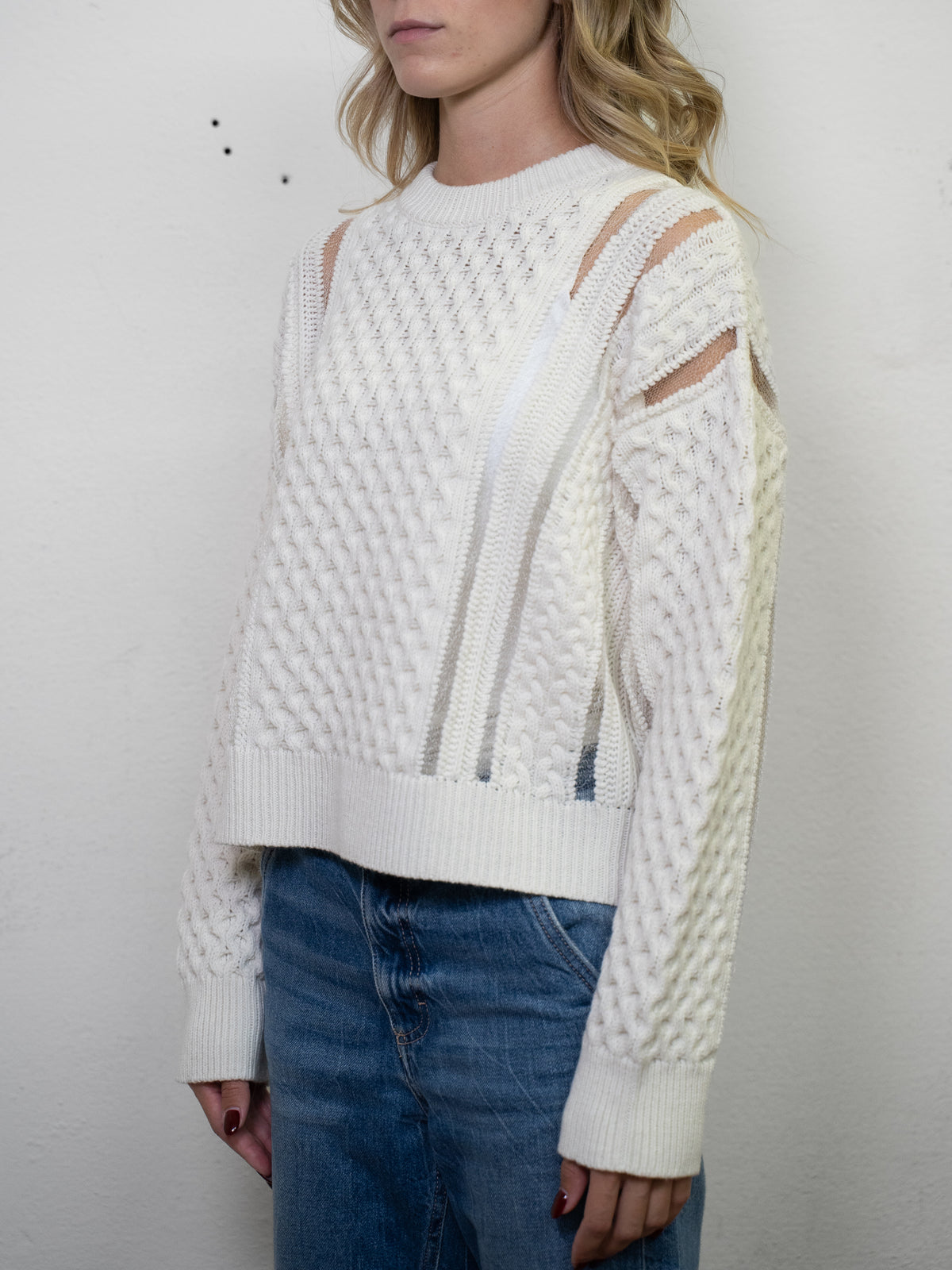 SEE-THROUGH SWEATER