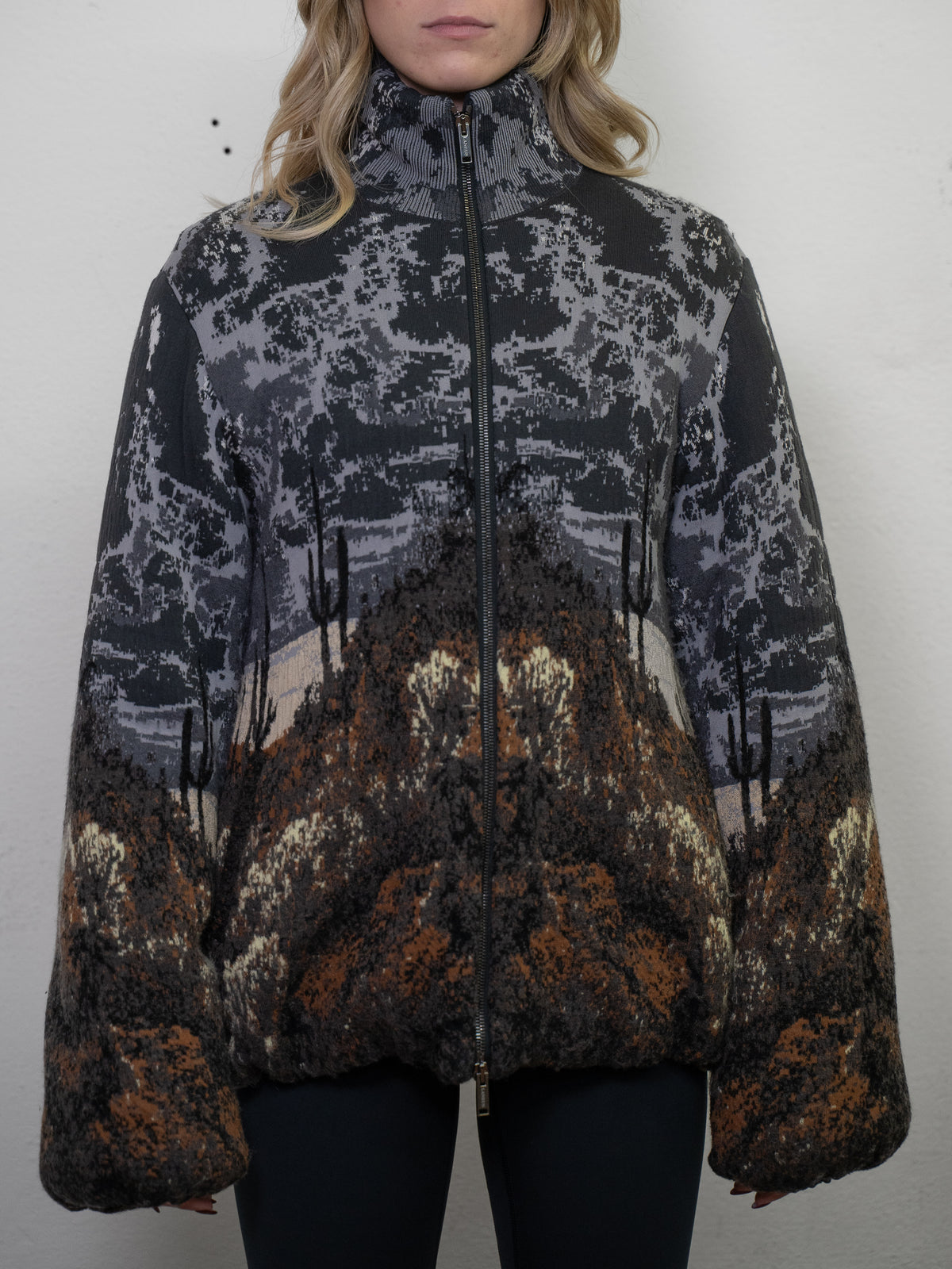 DESERT JACQUARD BOMBER
