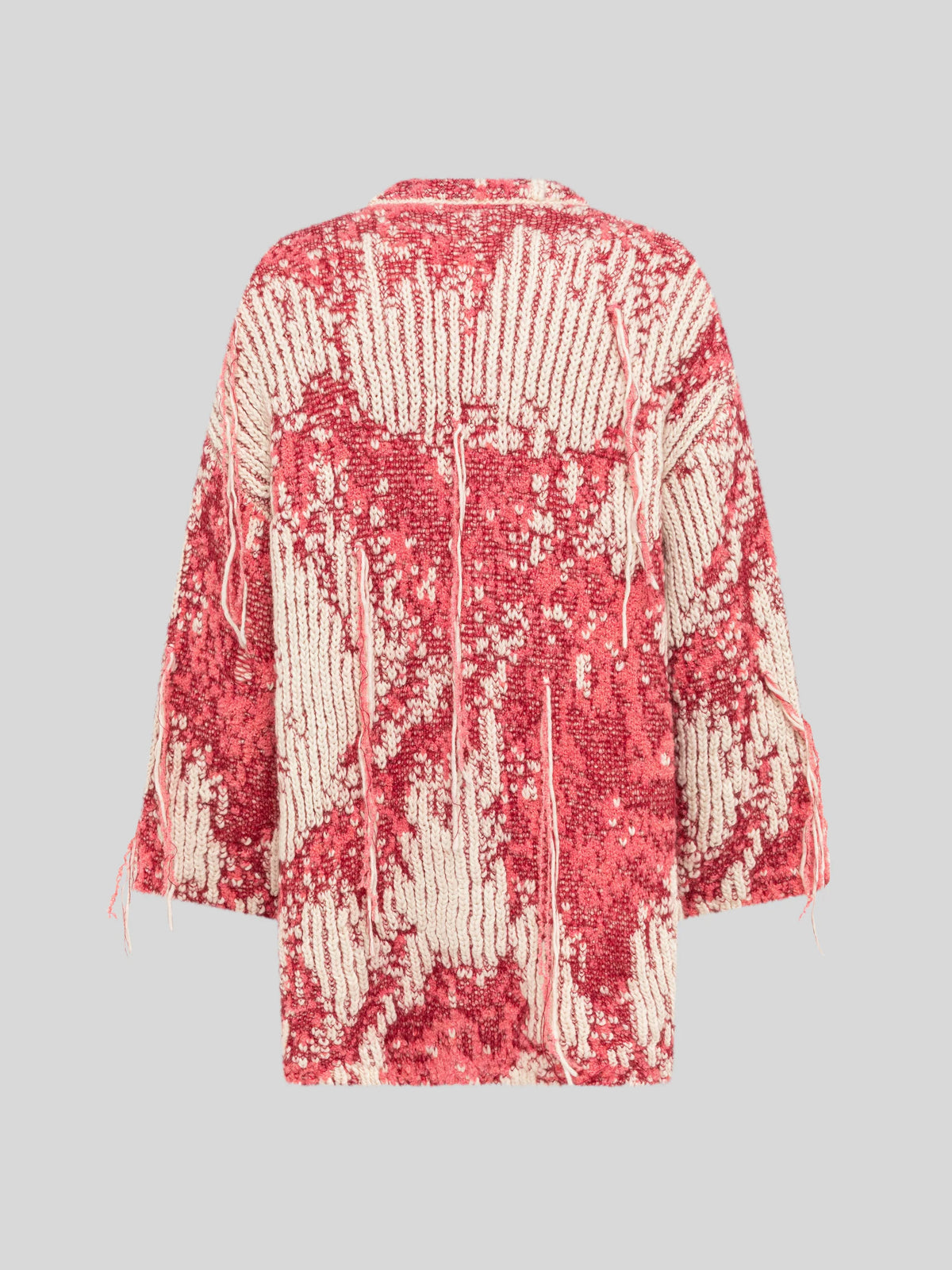 HEAVY JACQUARD CARDIGAN